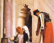 Greek youths who are being converted to Islam - Young Greeks at the Mosque - 让·莱昂·杰罗姆